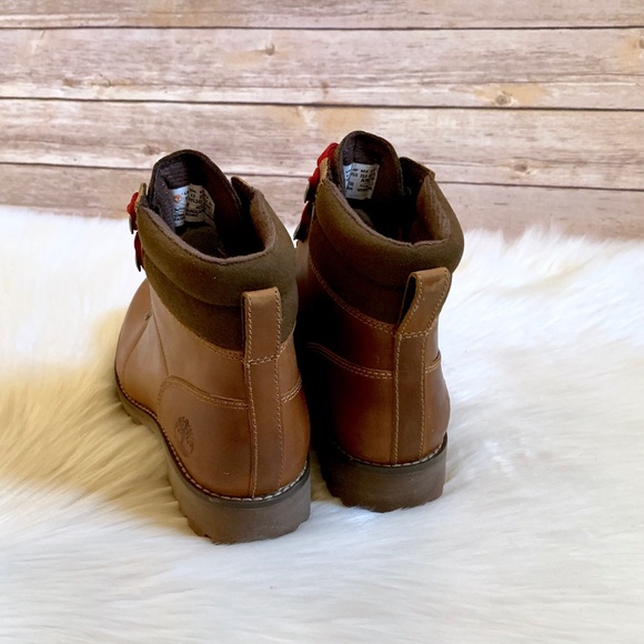 Timberland Wheat Leather Ellendale Hiking Boots - Picture 6 of 7